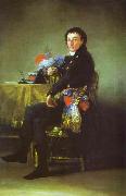 Francisco Jose de Goya Ferdinand Guillemardet French Ambassador in Spain. oil on canvas